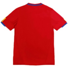Fotbalové dres Španělsko 2010 Retro Domácí Krátký Rukáv